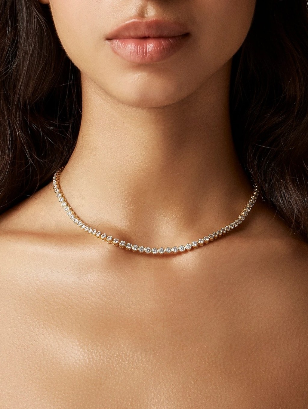 J. Crew Tennis Necklace.